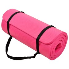 Best Fitvids 1/2-Inch Extra Thick High Density Anti-Tear Exercise Yoga Mat with