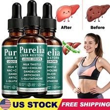 5PCS Purelia Liver Restore Drops   Complete L...
