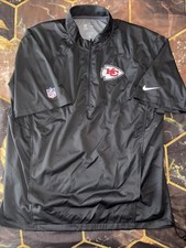 Nike NFL Kansas City Chiefs On Field Dri-Fit 1/4 Zip Pullover Shirt Jacket XL