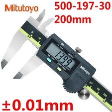 Mitutoyo 500-197-30 200mm/8" Absolute Digital Digimatic Vernier Caliper