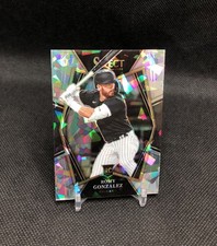 2022 Select Romy Gonzalez /25 CRACKED ICE PRIZM PREMIER LEVEL SSP RC No. 106 📈