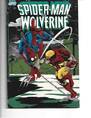 SPIDER-MAN VS WOLVERINE Vol. 2 #1 - GRAPHIC NOVEL -  VERY GOOD COND.