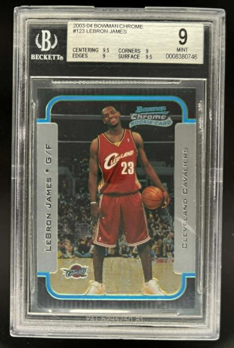 Topps LeBron James 9 Graded Basketball Sports Trading Cards
