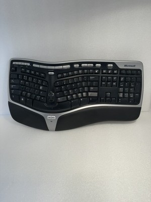Microsoft Natural Wireless Ergonomic Keyboard 7000 Model 1118 NO DONGLE