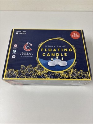 Candle Charisma Floating Candles 24pack G8