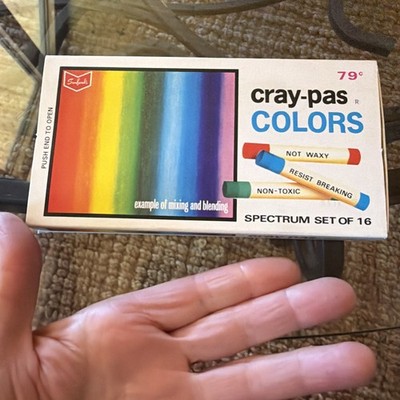 Sanford s Cray-Pas COLORS - Spectrum Set Of 16 Vintage New Old Stock 