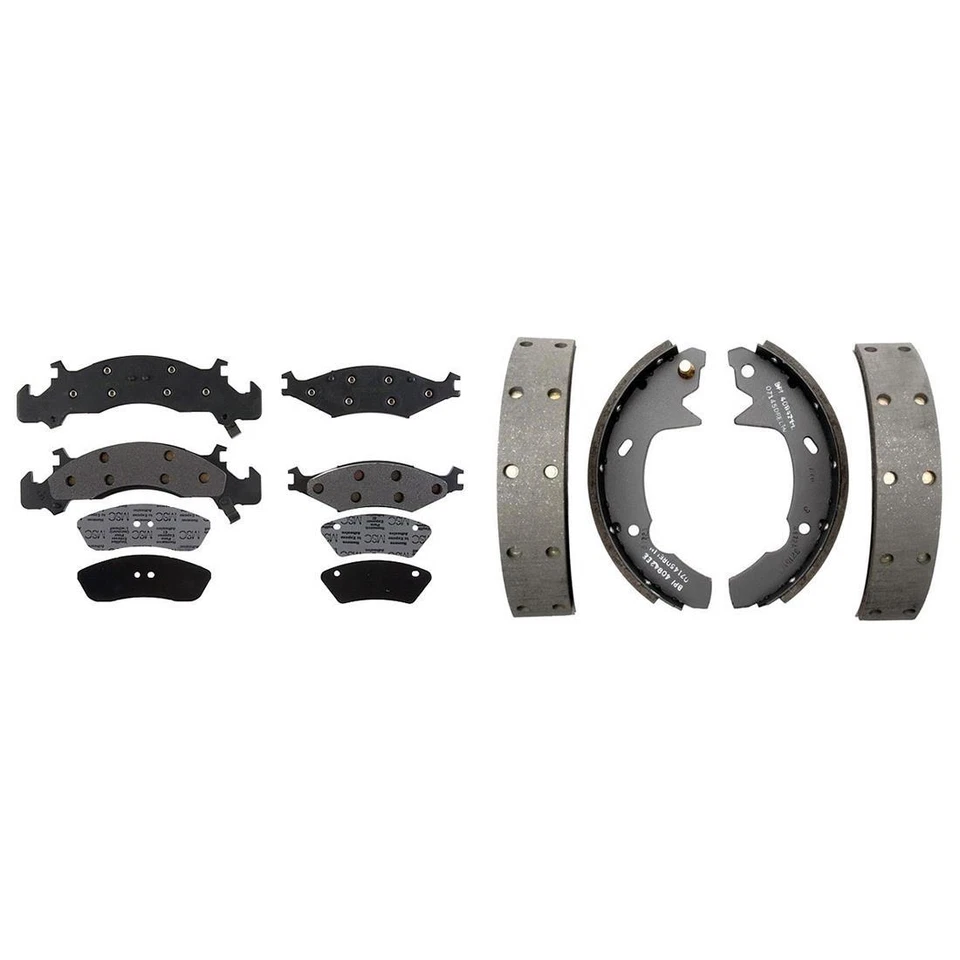 Передние металлические тормозные колодки и задние колодки Element3 для Dodge Monaco 1991-1992 годов выпуска - Изображение 4 из 4