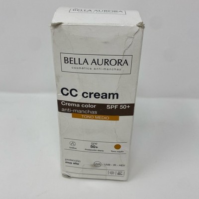Bella Aurora CC Cream SPF50+ Medium Tone 30ml (Tono Medio)