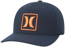 Hurley Men's Caps - Reflect Icon Curved Brim Baseball Small-Medium, Obsidian