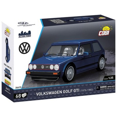 Cobi Volkswagen Golf GTI Maßstab 1:35 Bausatz 68 Teile COBI-24615