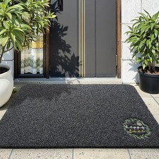 PVC Door Mat Non Slip Entrance Rug Waterproof Heavy Duty Indoor Outdoor Dirt Mat
