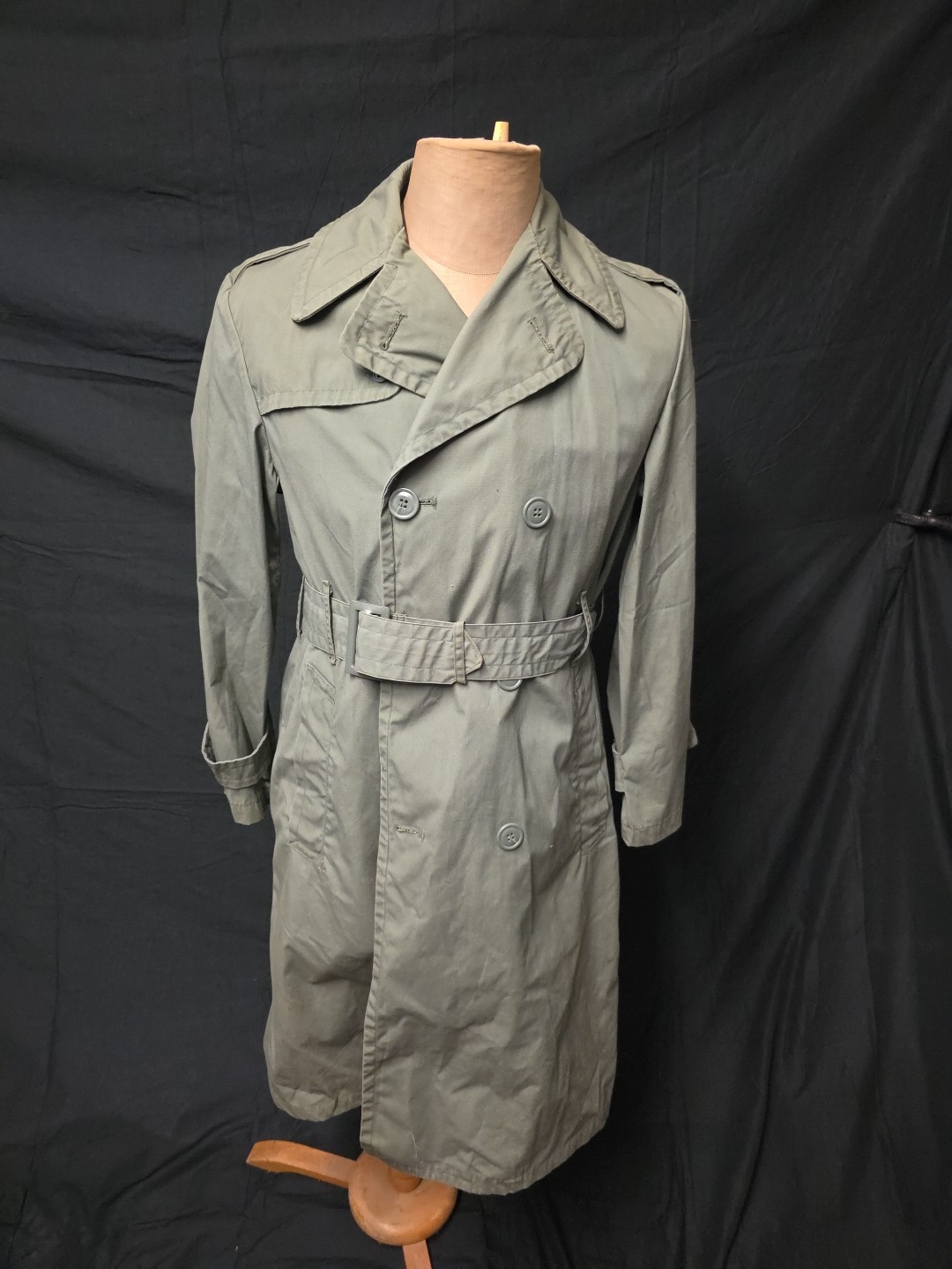 ALTRA Impermeabile Uomo Cotone e Nylon Quarpel Verde Esercito 34 S Impermeabile