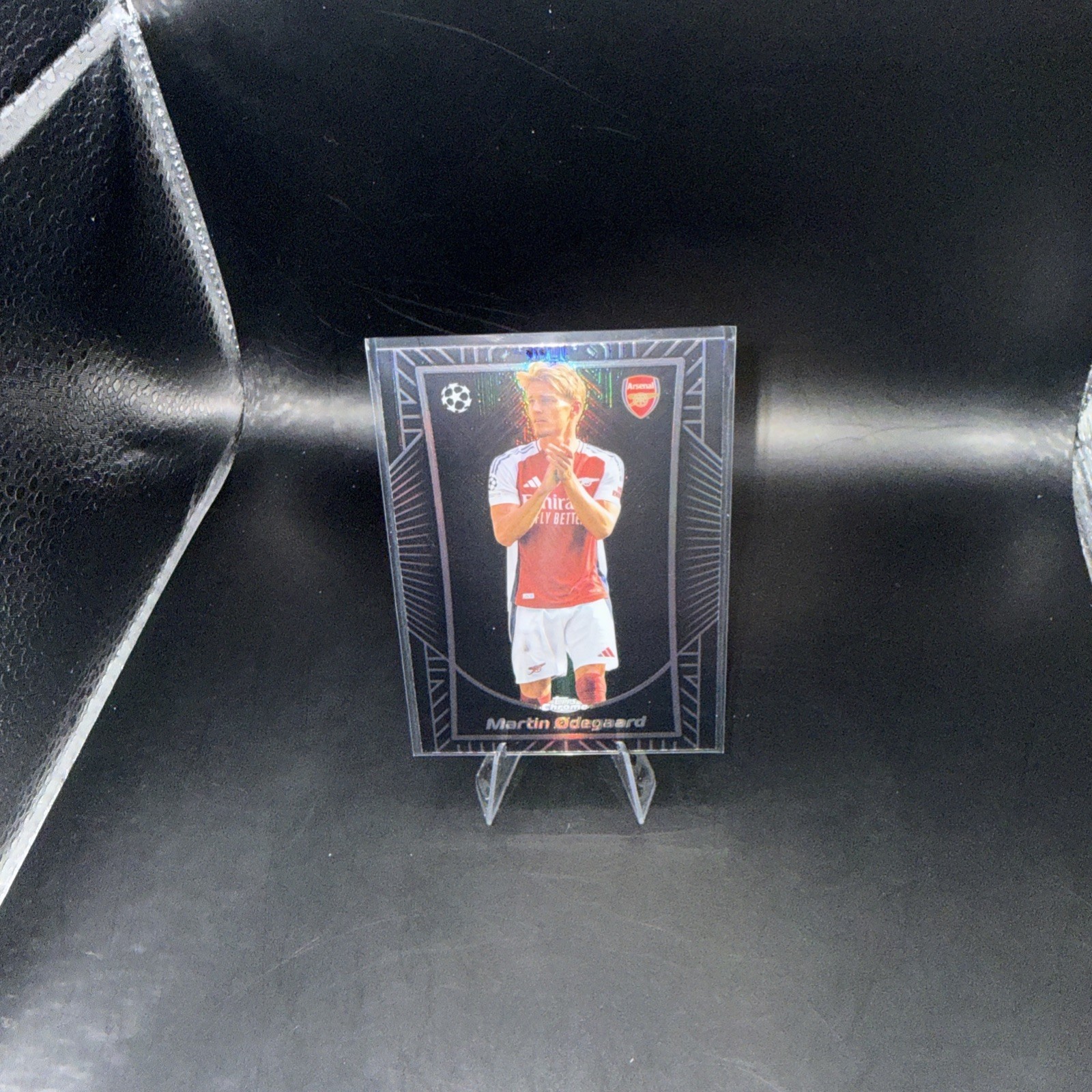 2024-25 Topps Chrome Uefa Club Competitions - Shadow Etch Martin Odegaard #SE-2