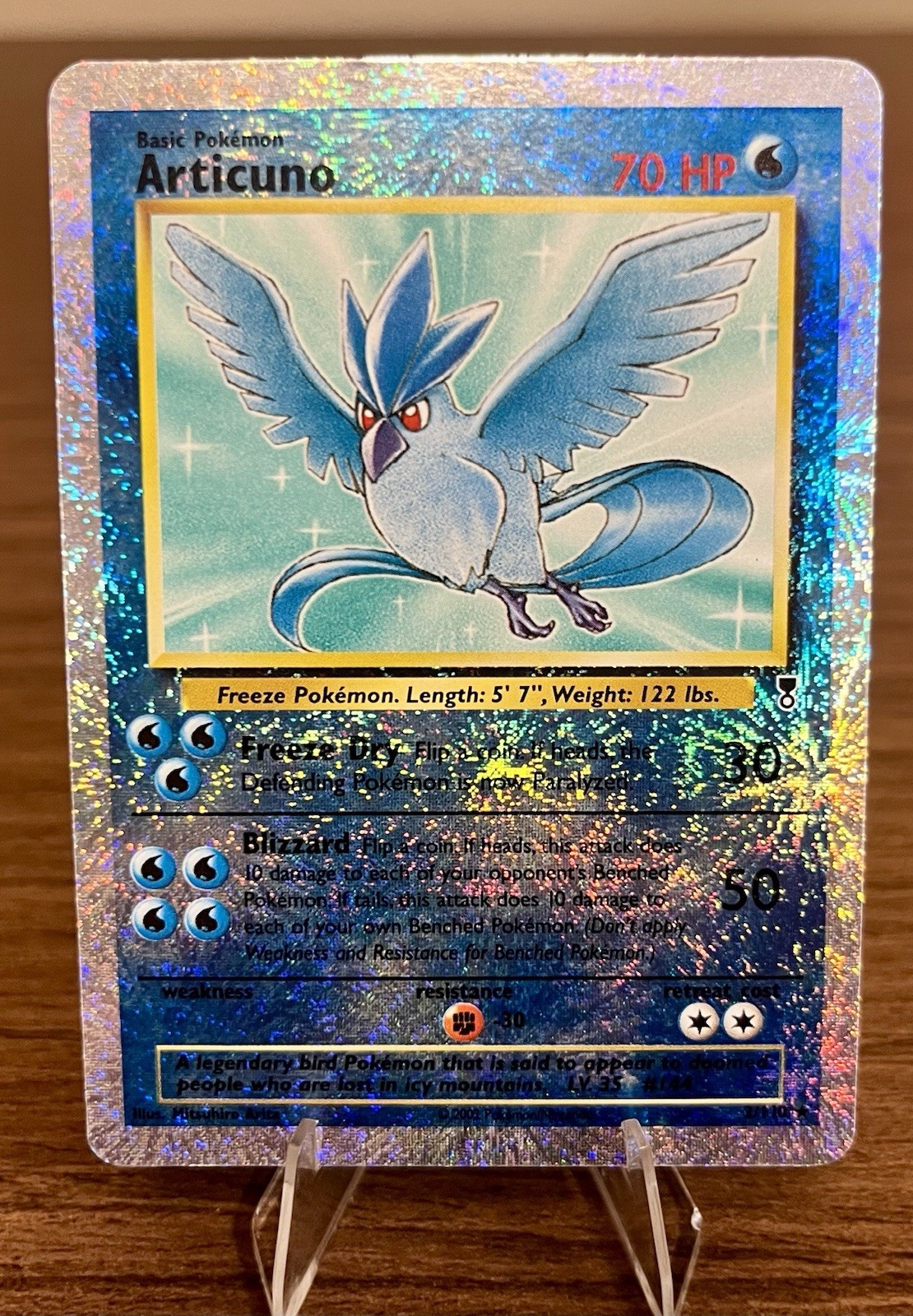 Pokemon TCG Articuno 2/110 2002 Legendary Collection Reverse Holo LP/NM