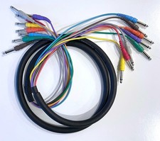 Hosa 8 Channel Recording Snake 6.5' - 8 x 1/4" TS Connectors