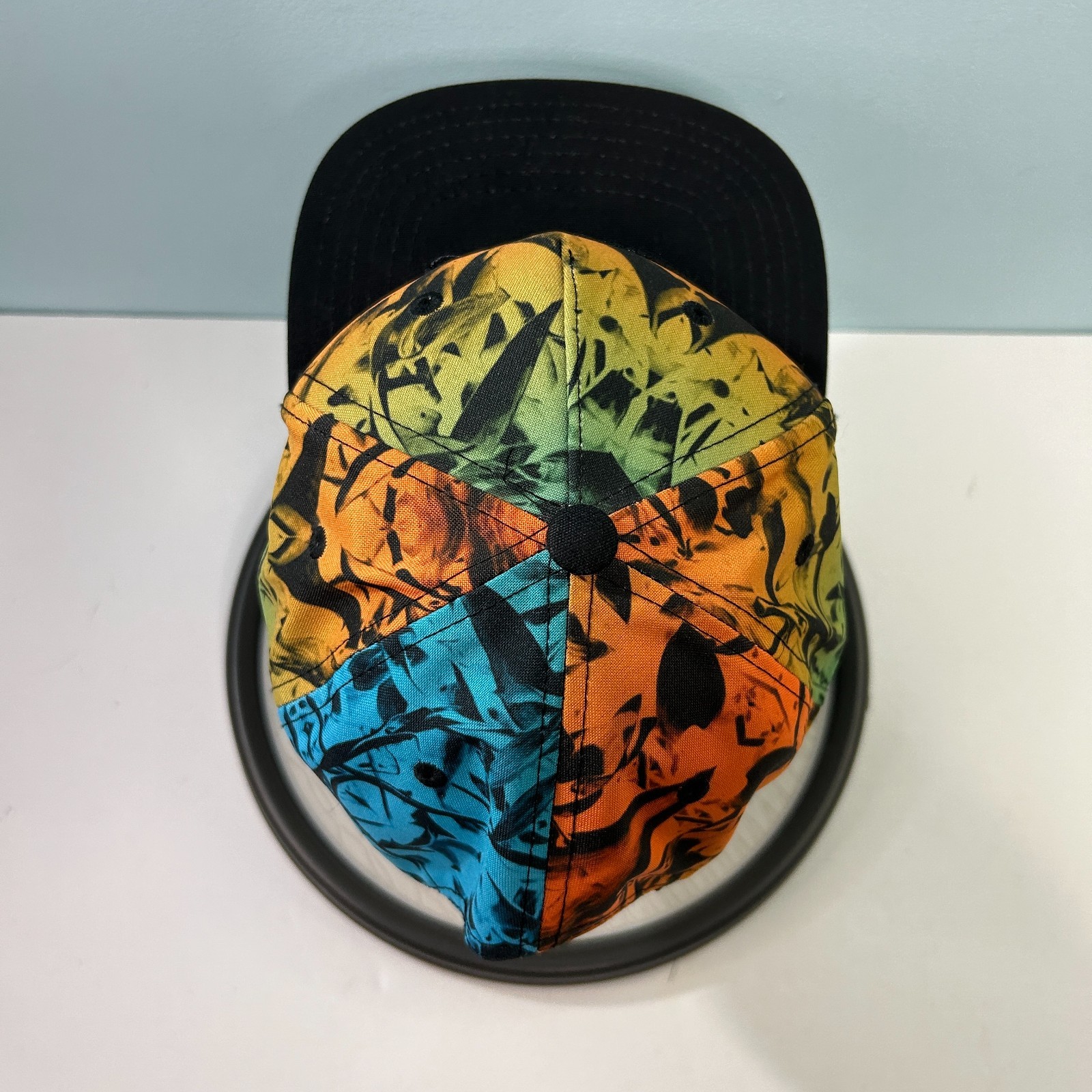 Original Chuck Snapback Hat Adjustable Raindow Om… - image 7