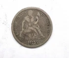 1875 Liberty Seated Silver Dime 10c US Coin You Grade It B11
