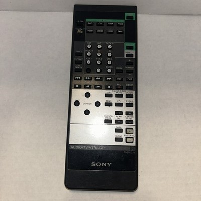 Sony RM-U221 OEM Original Audio Receiver Replacement Remote Control Black