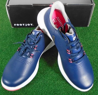 Neu im Karton FootJoy Fuel Damen-Golfschuhe ohne Spikes, marineblau/hot pink, 92374 - Bild 1 von 4