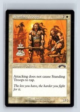 (4x) STANDING TROOPS – MTG Magic the Gathering Card – Exodus – Common