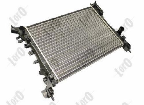 ABAKUS Engine Radiator for Opel, Reinforced, 100% Fit, With Sensor, 037-017-0082
