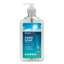 Ecos Pro Line PL96636EA Liquid Hand Soap, Free And Clear Scent, 17 Oz