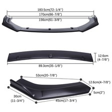 Opel Vectra: Frontspoiler / Frontsplitter - Spoiler