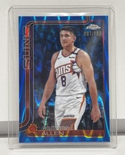 2025 Topps Chrome Grayson Allen Blue Refractor /150 #107 Suns