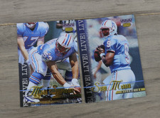 Houston Oilers LIVE! Insert Card Lot Steve McNair Mark Stepnoski NFL