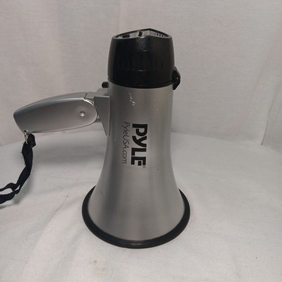 Pyle Pro Handheld Megaphone Bull Horn with Siren Batteries Included 