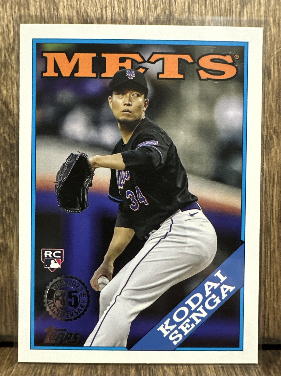 2023 Topps Update Kodai Senga #88US-33 RC 1988 35th Anniversary New York Mets