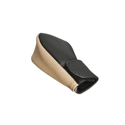 Car Gear Hand Shift Knob Cover PU Leather Handbrake Non-Slip Protector Universal - Imagen 13 de 13