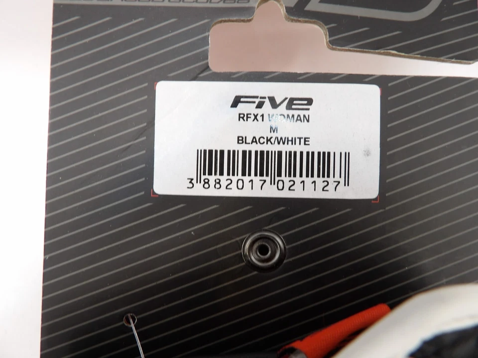 Guantes de moto Five5 RFX1 mujer negro blanco talla mediana/9 mujer Foto 2 de 4