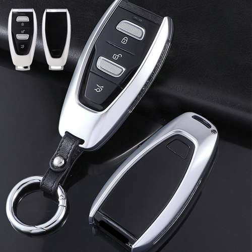 Aluminum Car Key Fob Case Cover For Aston Martin DBX MY83-654024-AB AML-KEY-1109 - Foto 8 di 17