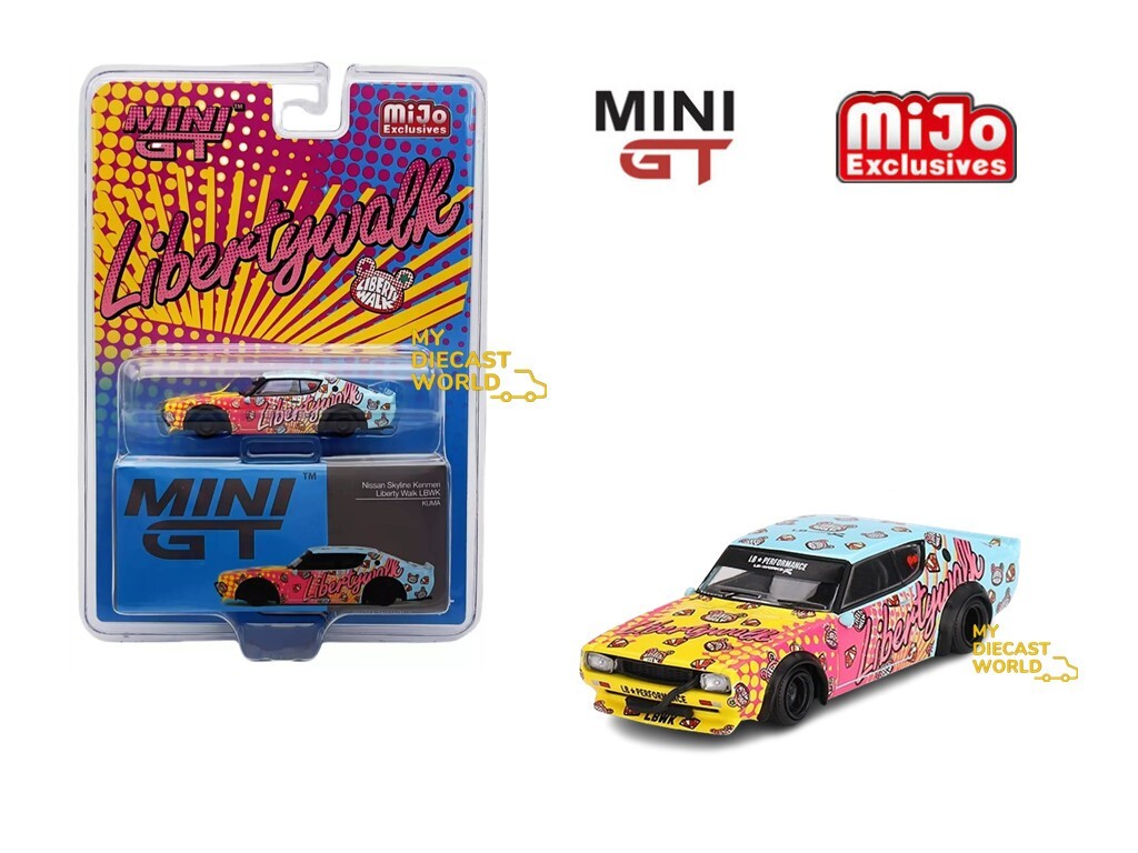MINI GT McLaren リバティーウォーク カモフラージュ MINI GT LBWK ABC CAMO MCLARREN 720S ×2