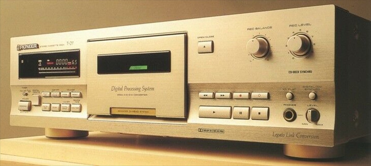 Pioneer 3 Head Single Cassette Deck T-D7 No Remote Pioneer 3 Head Single Cassette Deck T-D7 No Remote