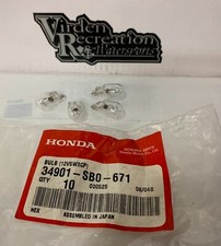 HONDA NOS BULB 12V 5W 3CP 34901-SB0-671 (4PCS) 85-2000 GL1200/1500 CMX450 PC800+