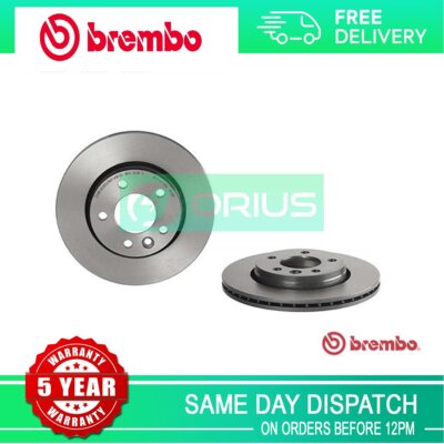 Fits VW Transporter 2003- 1.9 TDi 2.0 2.5 3.2 Brake Discs Rear Brembo