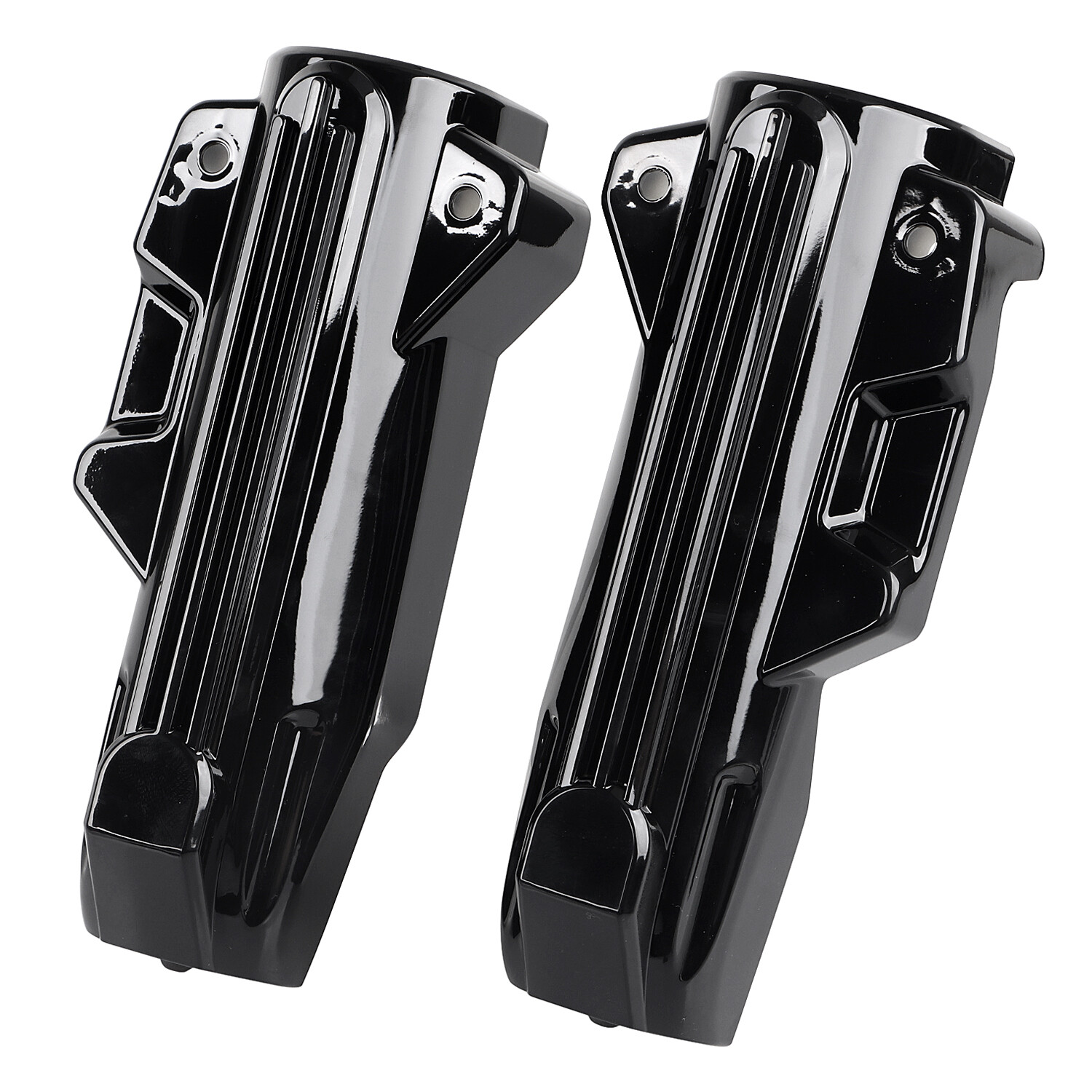 Lower Fork Covers Upper Fork Slider Accent For Harley Touring FLH Models 2014-Up