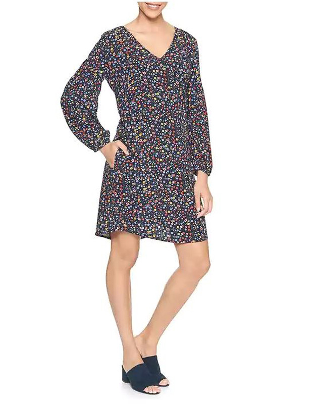 high neck long sleeve shift dress Solid Black Long Sleeve Shift Dress – RileyRae Boutique