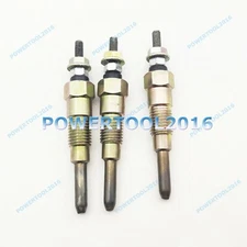 New 3 pcs Glow Plug for John Deere Yanmar 3TNV76 3TNM74 3TNV70 Engine Plugs