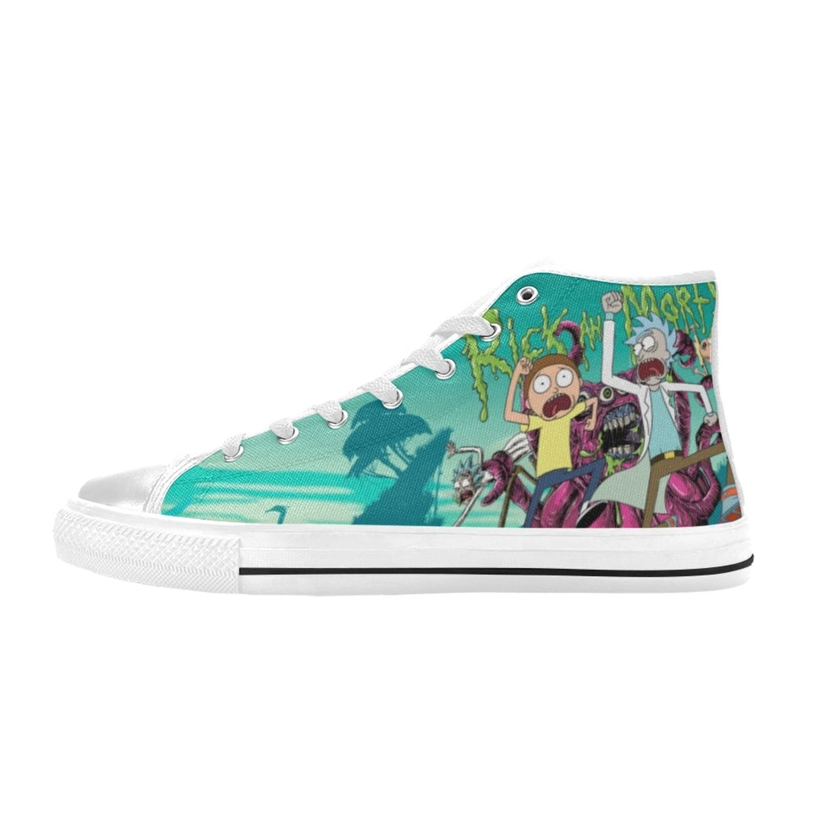 NEW Rick And Rickandmorty High Top Shoes