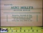1953 DATED Dunkirk Indiana AUNT MOLLY'S Bakery 1 Wooden Nickel Token   NR — photo 3