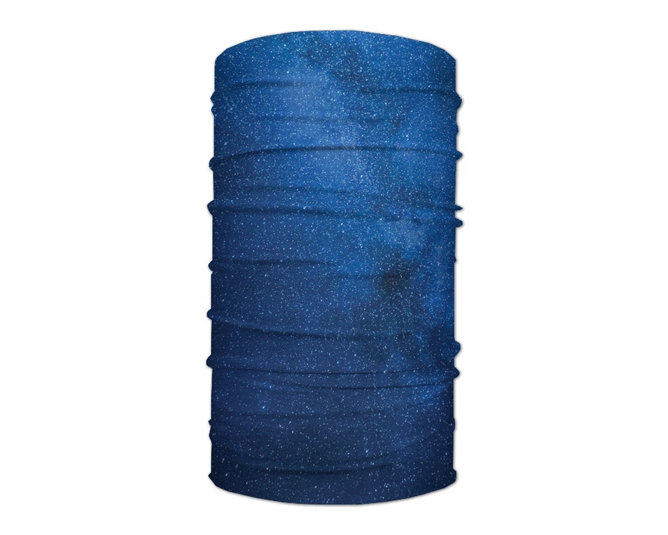 Washable Fabric Face Cover Neck Gaiter With Unique Galaxy III Design EU Made - Image 2 of 4