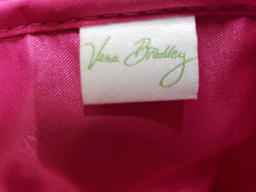 Vera Bradley 2014 RETIRED Ziggy Zinnia Travel Bag Adjustable Strap Floral Duffle - Picture 8 of 9