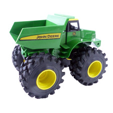 John Deere Toy Dump Truck with Sound  Shake Monster Treads ERTL 0910Q00