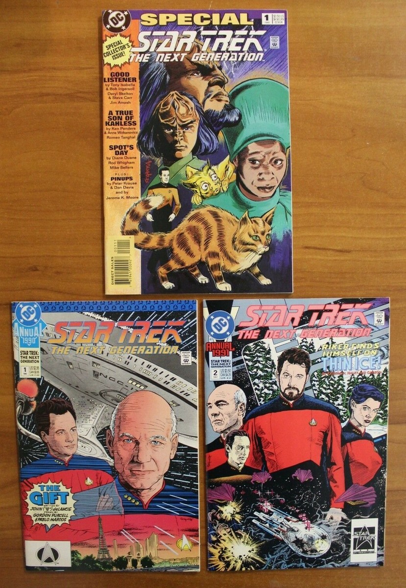 Star Trek: Next Generation Annual #1-2 & Special #1 (DC, 1989