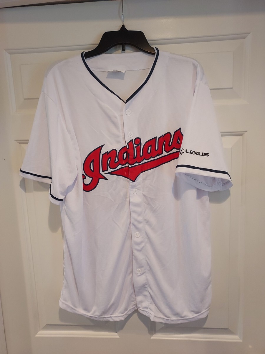 MLB Cleveland Indians ベースボールシャツL サイズ MLB Cleveland Indians Baseball Brad Hand Jersey Men's XL White | eBay