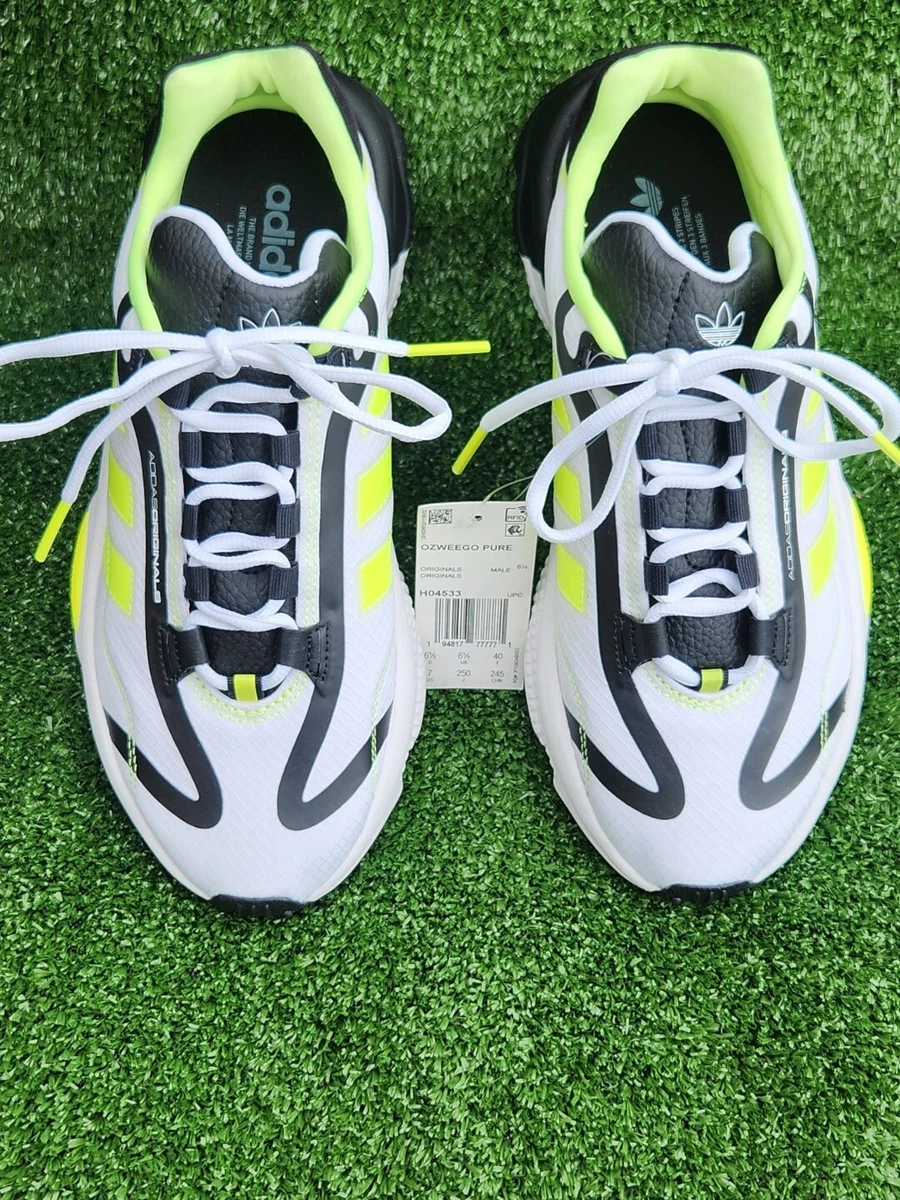 Adidas Ozweego Pure White Solar Yellow for sale | eBay display picture 2