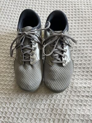 Nike Vapormax Shoes Women's Size 6Y Wolf Gray Blue Athletic Running  917963-006